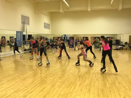 Kangoo Jumps Fitness Day в Олимпийском!
