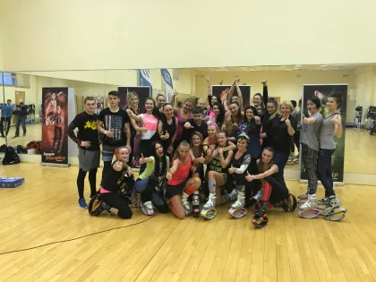 Kangoo Jumps Fitness Day в Олимпийском!