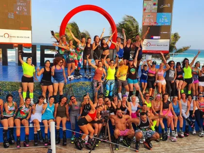 С 5 по 8 февраля в Канкуне (Мексика) проходил Encuentro Latino KJ Festival - второй латинский Kangoo Jumps фестиваль